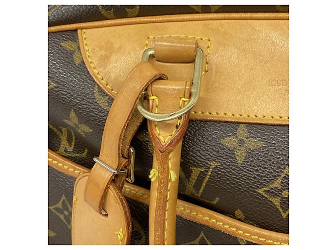 Louis Vuitton Monogram Deauville Handtasche Braun - Ansicht 9