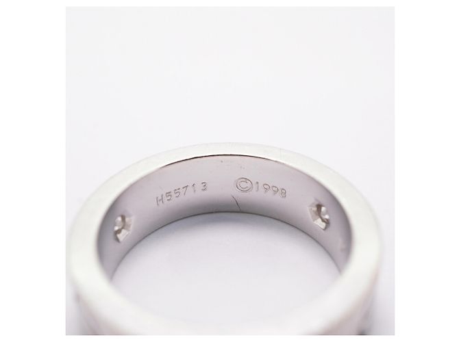 Cartier Love Ring in 18K Weißgold mit Diamant - Ansicht 5