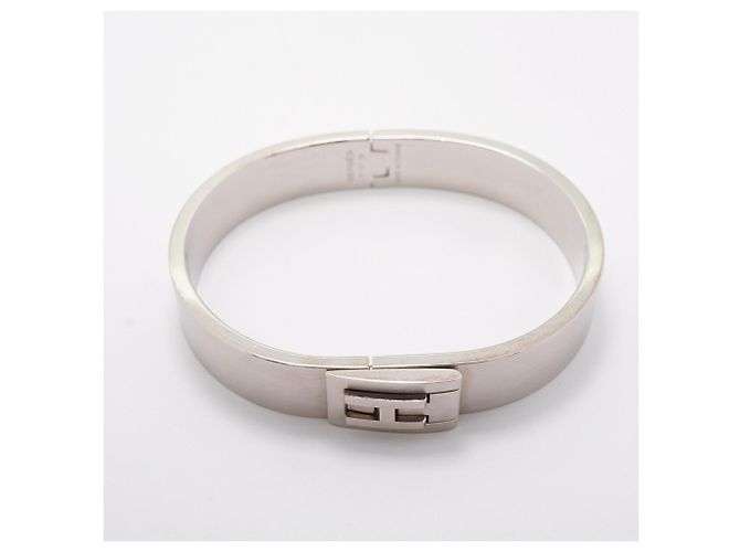 Hermès Brazalete Hermes Jet de metal chapado en paladio - vista 3