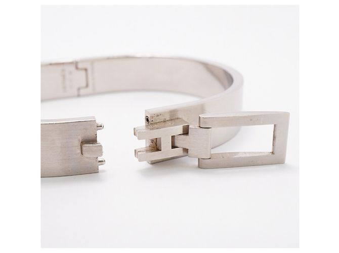 Hermès Brazalete Hermes Jet de metal chapado en paladio - vista 4