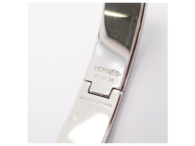 Hermès Brazalete Hermes Jet de metal chapado en paladio - vista 5