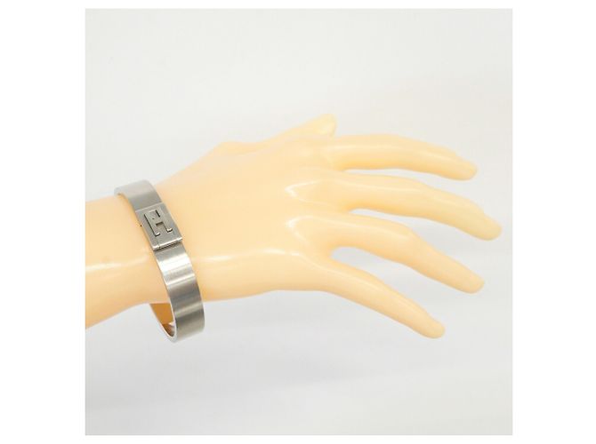 Hermès Brazalete Hermes Jet de metal chapado en paladio - vista 6