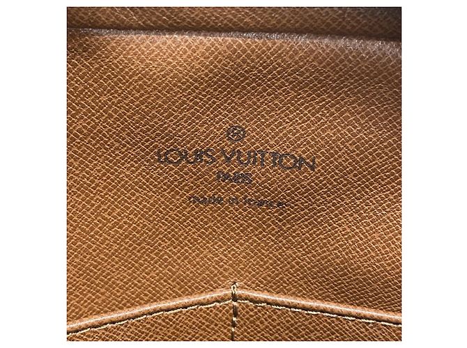 Borsa a pochette Louis Vuitton Monogram Compiegne 28 Marrone - vista 5