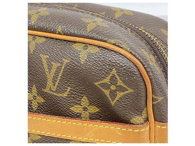 Borsa a pochette Louis Vuitton Monogram Compiegne 28 Marrone - vista 6