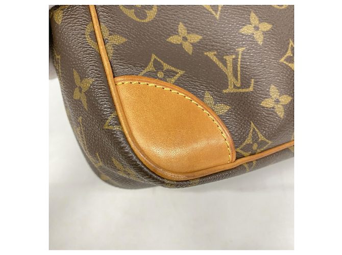 Borsa a pochette Louis Vuitton Monogram Compiegne 28 Marrone - vista 7