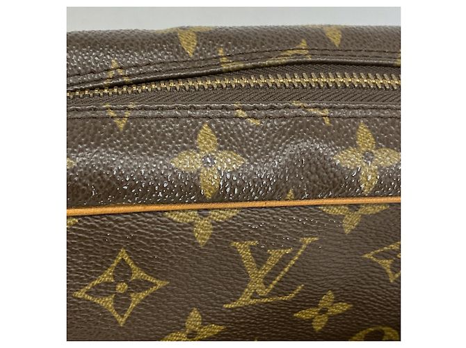 Borsa a pochette Louis Vuitton Monogram Compiegne 28 Marrone - vista 8