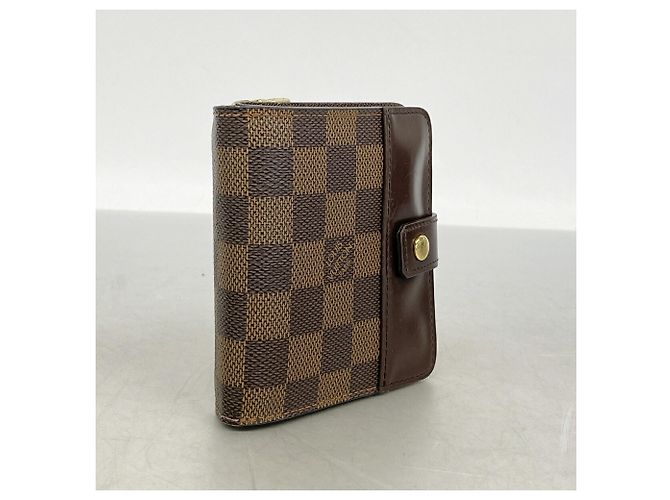 Portafoglio Compact Zip Louis Vuitton Damier Damier ebene - vista 2
