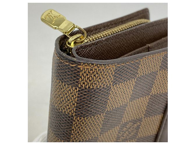 Portafoglio Compact Zip Louis Vuitton Damier Damier ebene - vista 6