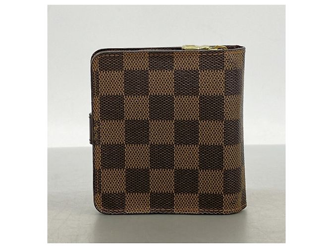 Portafoglio Compact Zip Louis Vuitton Damier Damier ebene - vista 8