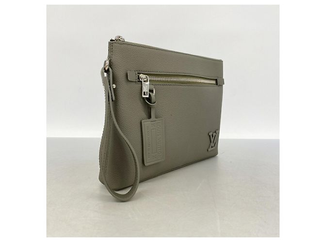 Borsa a pochette Louis Vuitton LV Aerogram Takeoff Cachi - vista 2