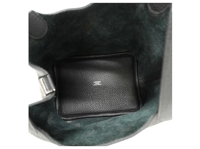 Hermès Sac à main Hermes Picotin Lock PM Noir - vue 4