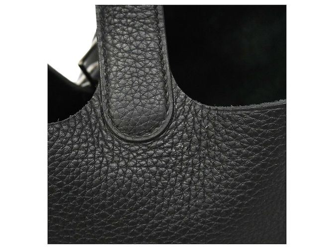Hermès Sac à main Hermes Picotin Lock PM Noir - vue 7