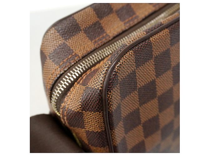 Sac à épaule Louis Vuitton Damier Olaf PM Damier ebène - vue 8