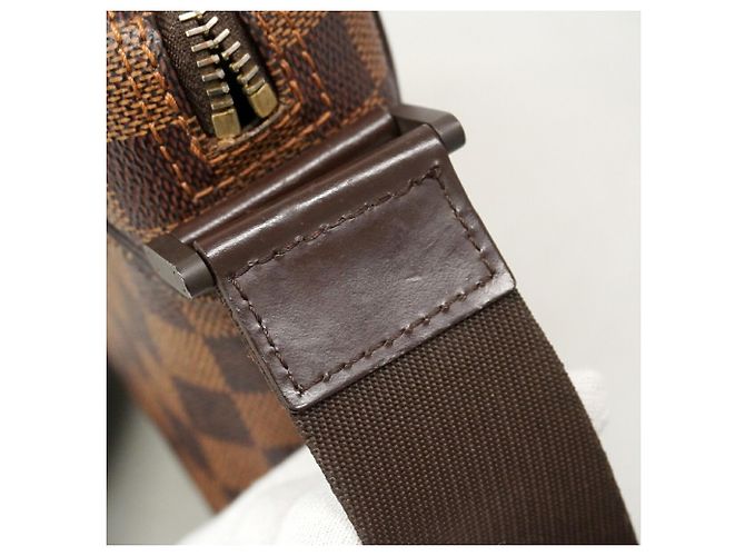 Sac à épaule Louis Vuitton Damier Olaf PM Damier ebène - vue 9