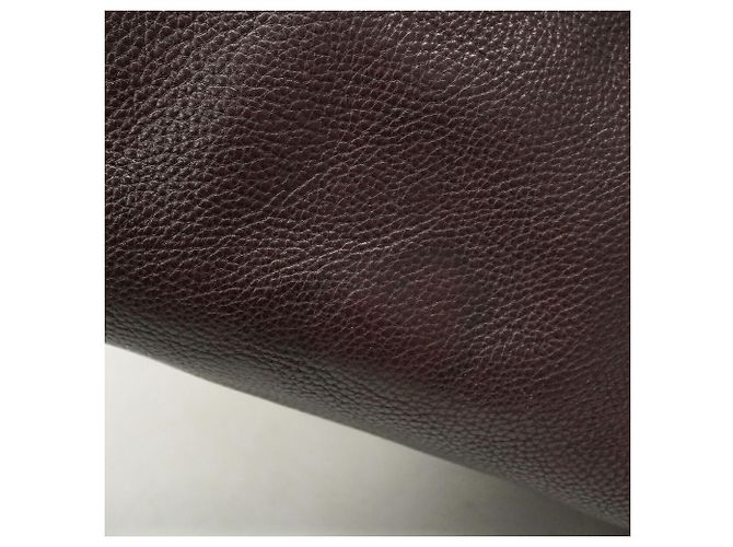 Borsa in pelle Gancini Salvatore Ferragamo Marrone - vista 10