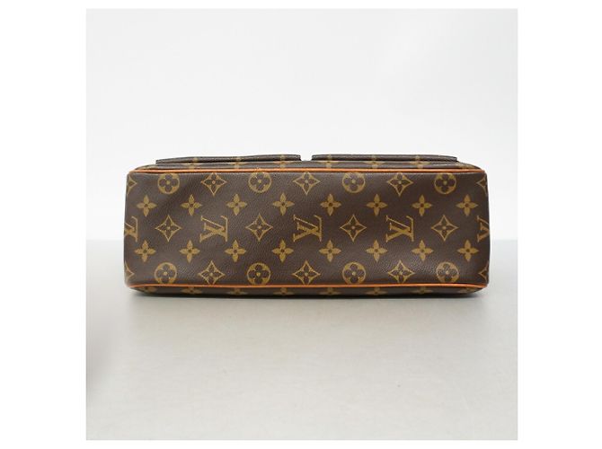 Louis Vuitton Monogram Vivacite GM Schultertasche Braun - Ansicht 3