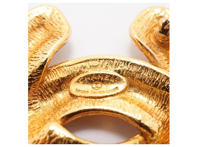 Timeless Broche Chanel chapado en oro Dorado - vista 4