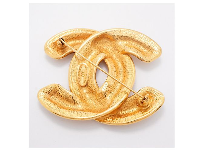 Timeless Broche Chanel chapado en oro Dorado - vista 6
