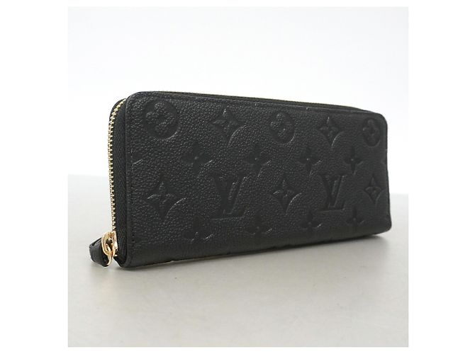Louis Vuitton Monogram Empreinte Portefeuille Clemence Long Wallet Schwarz - Ansicht 2