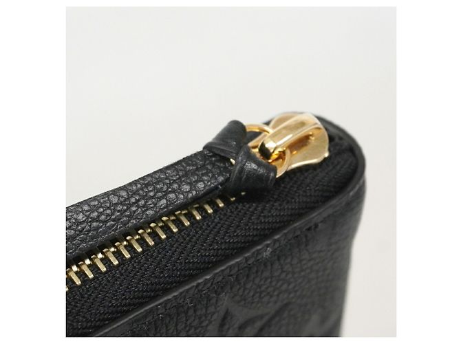 Louis Vuitton Monogram Empreinte Portefeuille Clemence Long Wallet Schwarz - Ansicht 6