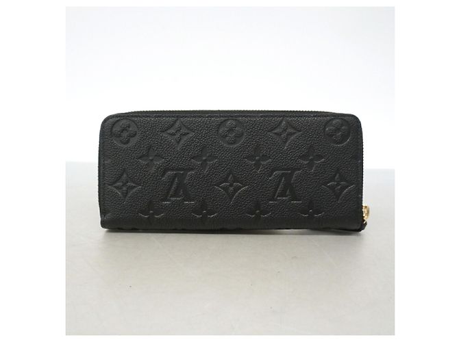 Louis Vuitton Monogram Empreinte Portefeuille Clemence Long Wallet Schwarz - Ansicht 7