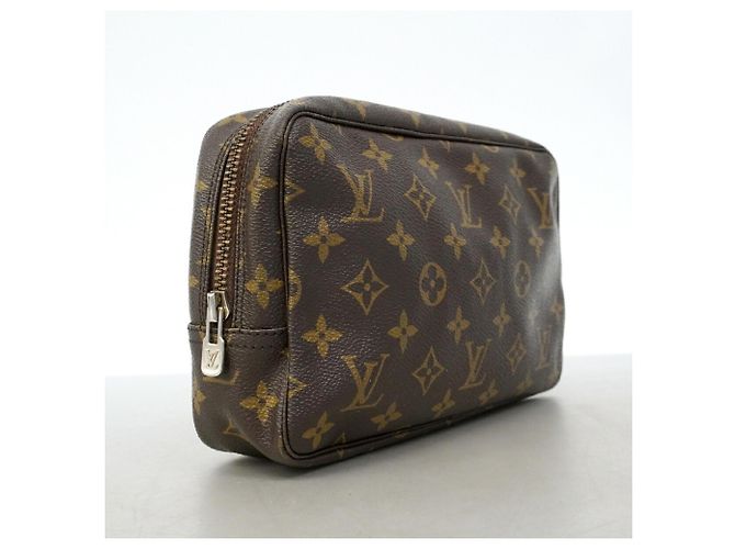 Bolso/Neceser Louis Vuitton Monogram Toilette 23 Castaño - vista 2