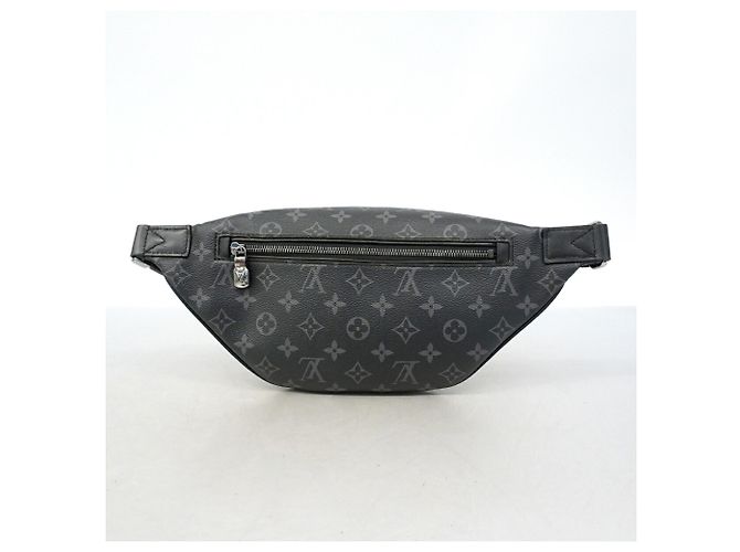 Louis Vuitton Monogram Eclipse Discovery Bum Bag PM Black - view 12