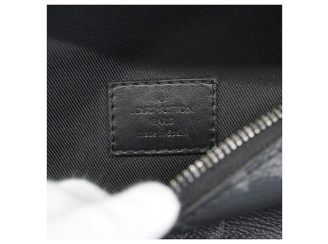 Louis Vuitton Monogram Eclipse Discovery Bum Bag PM Black - view 5