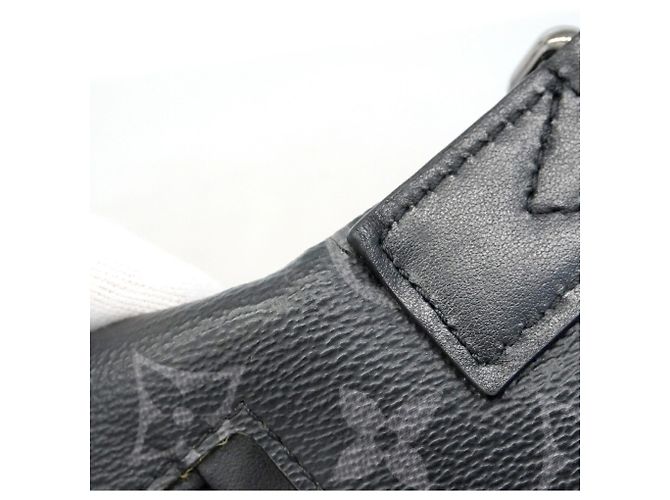 Louis Vuitton Monogram Eclipse Discovery Bum Bag PM Black - view 9