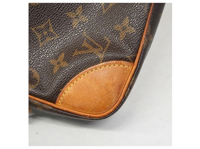 Sac pochette Louis Vuitton Monogram Marly Dragonne GM Marron - vue 8