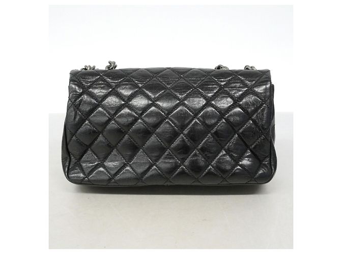 Cambon Borsa a tracolla Chanel in pelle di vitello nera Nero - vista 10