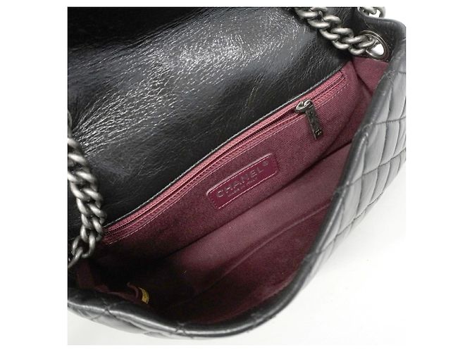 Cambon Borsa a tracolla Chanel in pelle di vitello nera Nero - vista 4