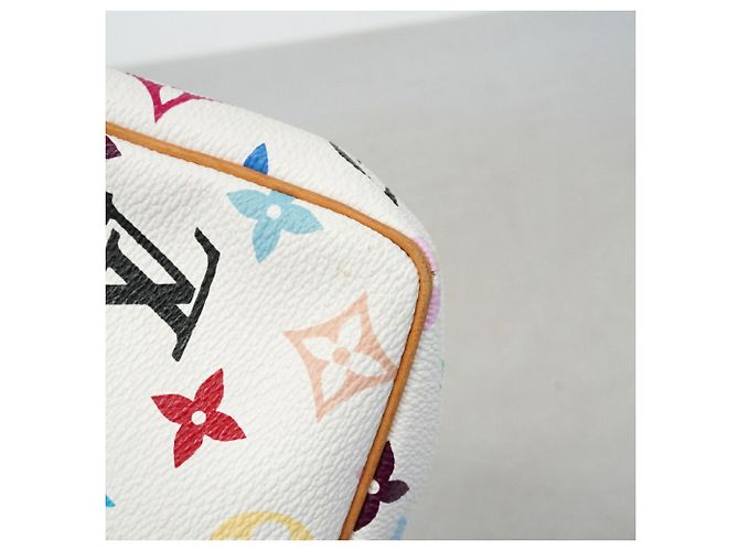 Louis Vuitton Monogram Multicolor Pochette Accessoires Weiß - Ansicht 11