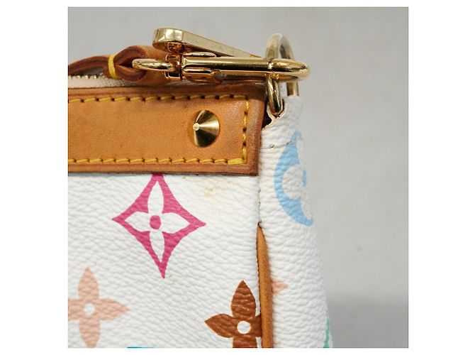 Louis Vuitton Monogram Multicolor Pochette Accessoires Weiß - Ansicht 12