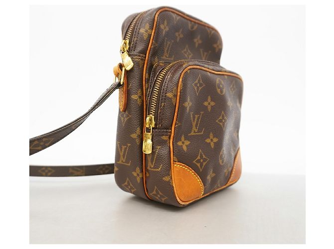 Sac à épaule Louis Vuitton Monogram Amazon Marron - vue 2