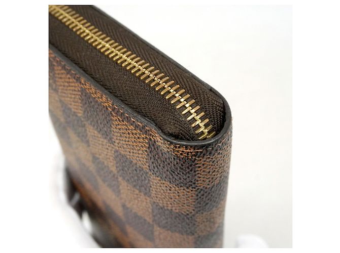 Cartera Louis Vuitton Damier Zippy en Ebene Damier ebene - vista 6