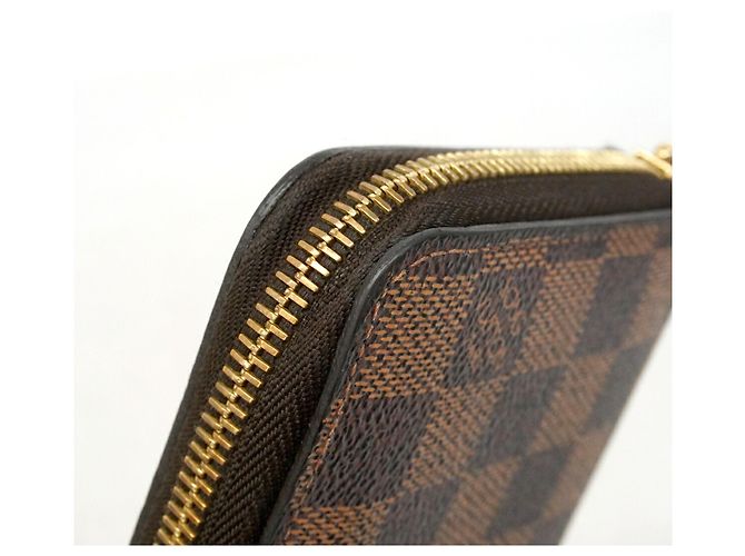 Cartera Louis Vuitton Damier Zippy en Ebene Damier ebene - vista 7