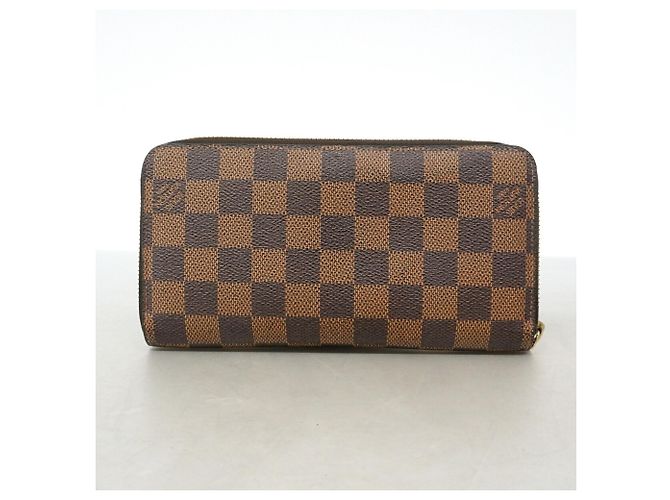 Cartera Louis Vuitton Damier Zippy en Ebene Damier ebene - vista 8