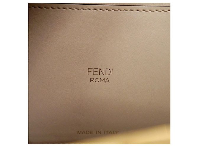 Borsa Fendi Way Small in pelle Ivory Crudo - vista 5