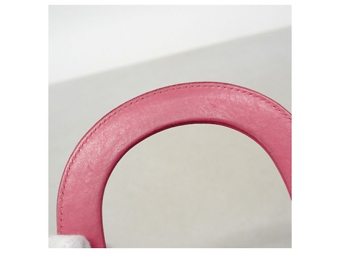 Borsa in pelle Christian Dior Diorissimo Rosa - vista 9