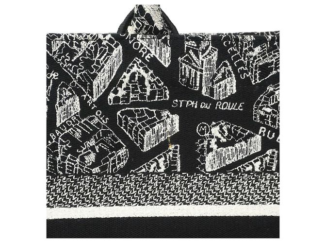 Christian Dior Shopper aus schwarzem Canvas - Ansicht 9