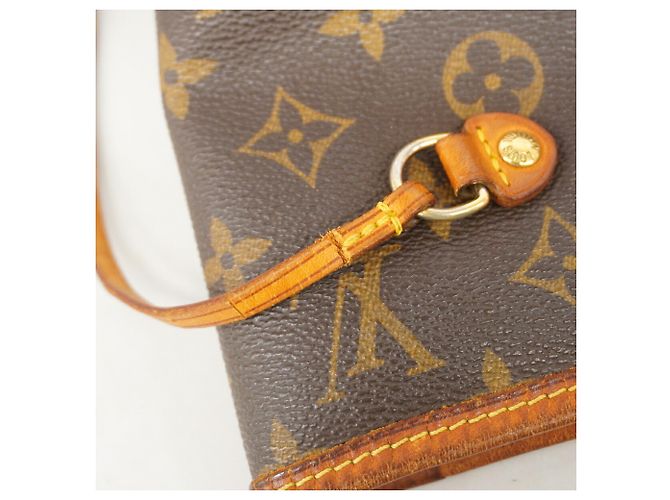 Saco Tote Louis Vuitton Monogram Neverfull MM Marrom - vista 10