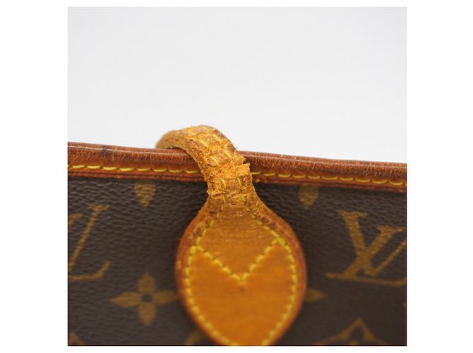 Saco Tote Louis Vuitton Monogram Neverfull MM Marrom - vista 6