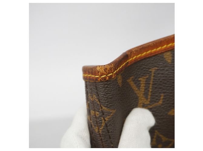 Saco Tote Louis Vuitton Monogram Neverfull MM Marrom - vista 7