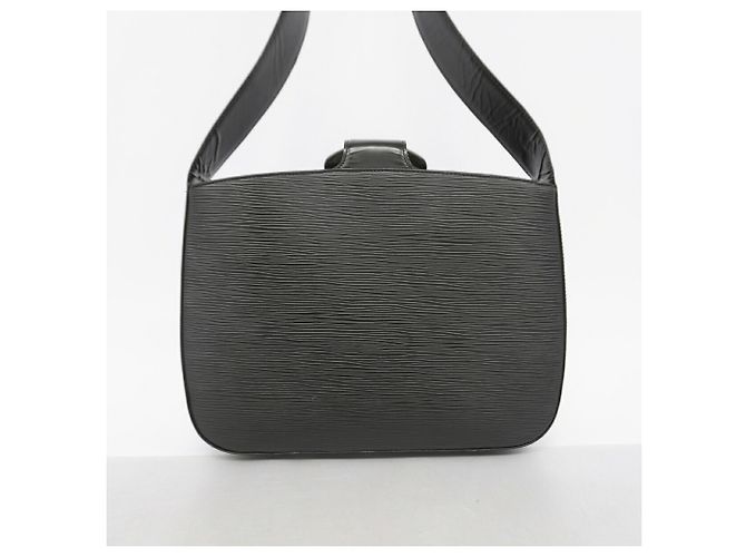 Louis Vuitton Schultertasche aus Epi-Leder Schwarz - Ansicht 11