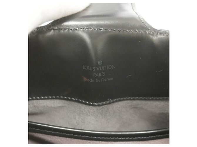 Louis Vuitton Schultertasche aus Epi-Leder Schwarz - Ansicht 5