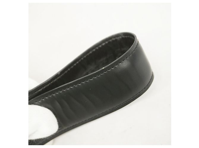 Louis Vuitton Schultertasche aus Epi-Leder Schwarz - Ansicht 9