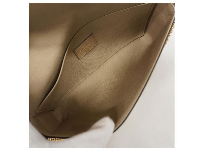 Louis Vuitton Monogram Empreinte Bicolor Pochette Felicie Grau Roh - Ansicht 4
