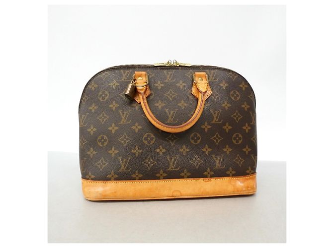 Borsa a mano Louis Vuitton Alma Monogram M51130 Marrone - vista 11