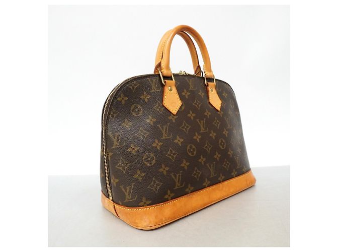 Borsa a mano Louis Vuitton Alma Monogram M51130 Marrone - vista 2